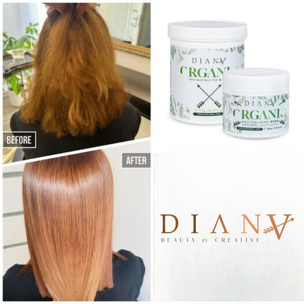 Organic Hair Botox treatment for frizzy hair set 1000ml + 500ml
