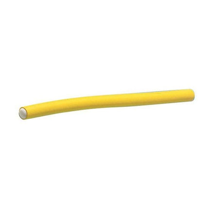 Comair Papillotes yellow 10mm x 17cm Yellow 6 pcs