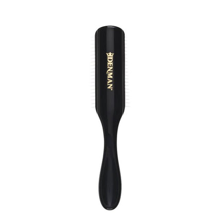 Denman D3 brush medium 7-row black/red/white
