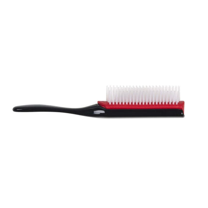 Denman D3 brush medium 7-row black/red/white