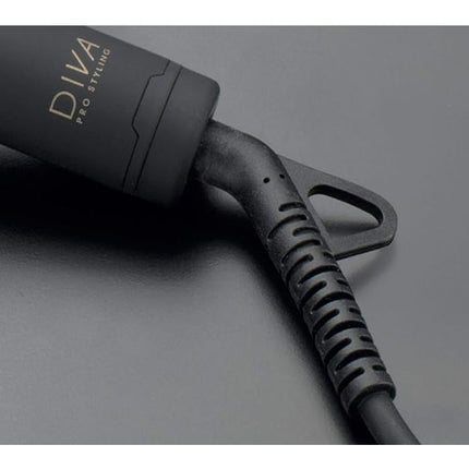 Diva Pro Ceramic Heat Brush Black 30mm
