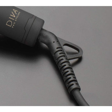 Diva Pro Ceramic Heat Brush Black 40mm