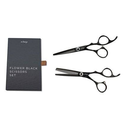 E-Kwip Flower Set Black 5.5inch