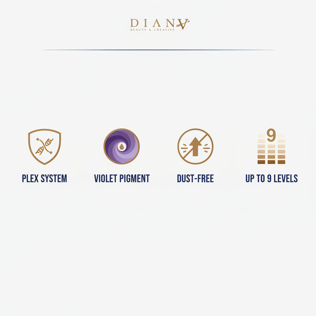 EXTREME Stofvrij Blondeerpoeder met Plex-systeem & Violet Pigment – Tot 9 niveaus (500 g)