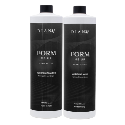 FORM ME UP Home Care Set – Perm Active Acidifying Shampoo + Hair Mask 1000 ml