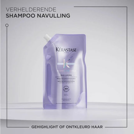 Kerastase Blonde Absolu Bain Lumière 500ml + Refill 500ml