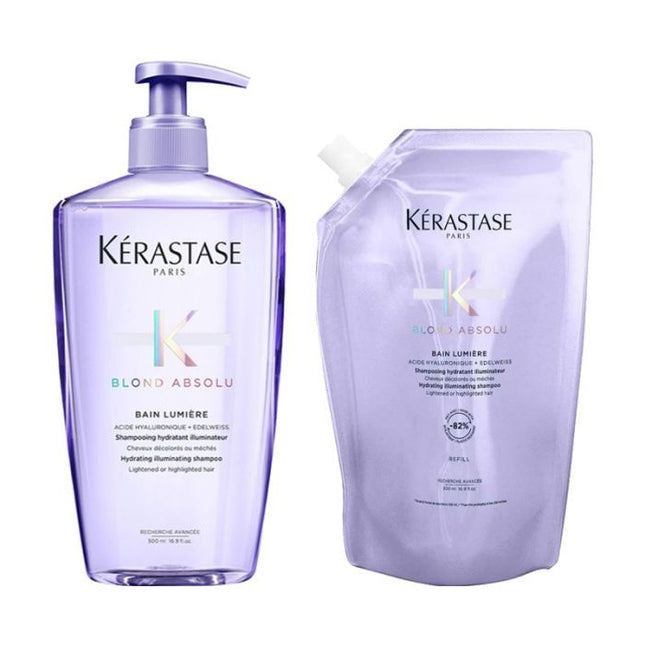 Kerastase Blonde Absolu Bain Lumière 500ml + Refill 500ml
