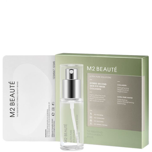 M2 Beauté Hybrid Second Skin Eye Mask Collagen 7x2pcs