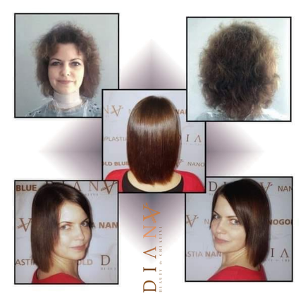 NanoGold Nanoplastia – Organic Permanent Hair Styling 500ml