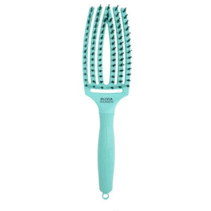 Olivia Garden Fingerbrush Care Iconic Boar&amp;Nylon Mint Medium