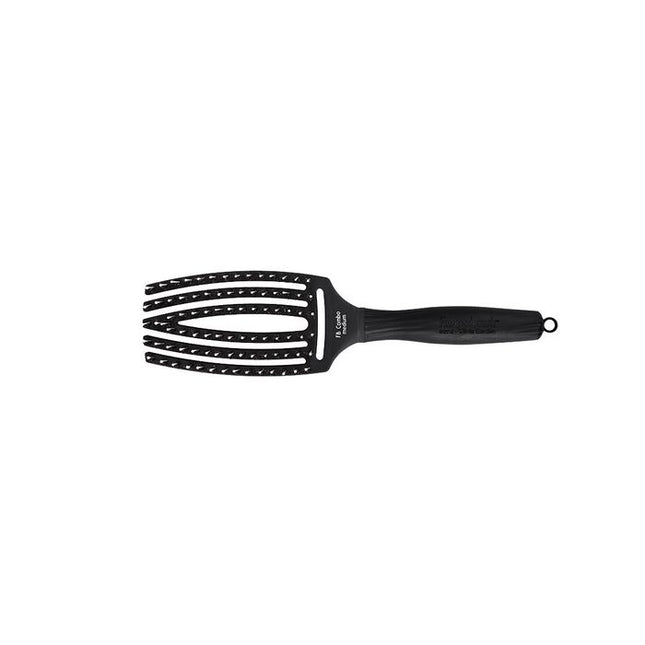 Olivia Garden Fingerbrush Combo Black Medium