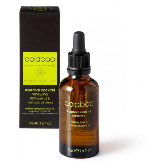 Oolaboo Essential Cocktail 100% Natural &amp; Nutritional Renewing Oil Blend 50ml