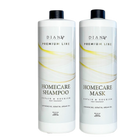 Premium Line Homecare Set – Shampoo + Hair Mask 1000ml – with argan oil, keratin & luminescine
