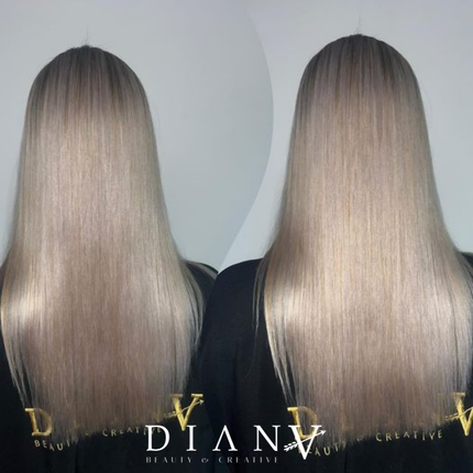 Golden Blue Professional – Luxury Violet Protein Straightening System 1000ml + 500ml