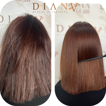 Golden Professional – Organic Protein Straightening &amp; Reconstruction Set 500ml + 300ml