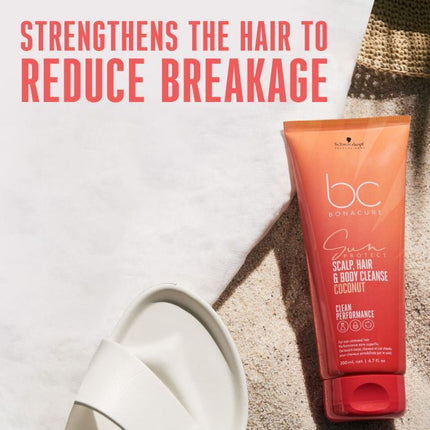 Schwarzkopf BC Sun 3-in-1 Scalp, Hair & Body Cleanse 100ml