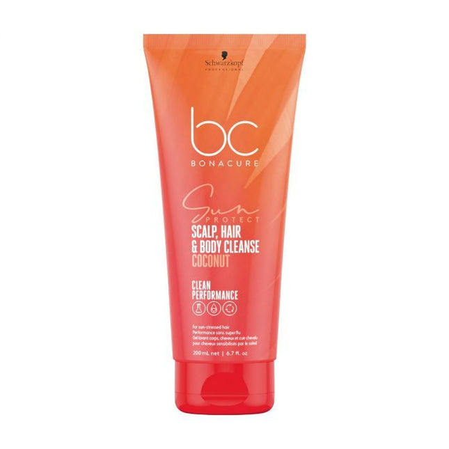 Schwarzkopf BC Sun 3 in 1 Scalp Hair  Body Cleanse 200ml