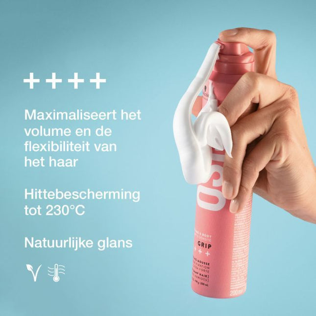 Schwarzkopf OSiS+ Grip Extra Strong Mousse 200ml