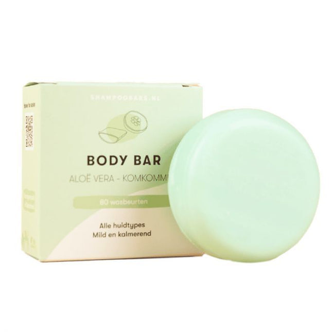 ShampooBars Body Bar Aloe Vera & Komkommer 45gr
