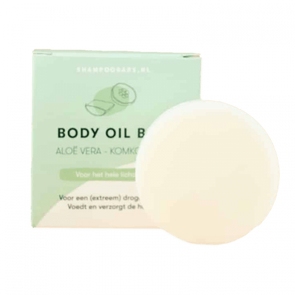 ShampooBars Body Oil Bar Aloe Vera & Komkommer 45gr