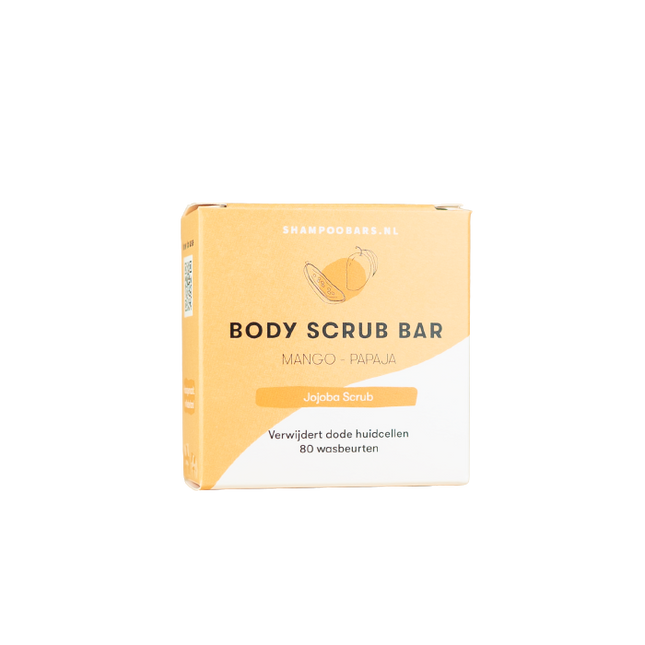 ShampooBars Body Scrub Bar Mango & Papaja 60gr