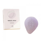 ShampooBars Konjac Spons gecombineerde huid, Lavendel