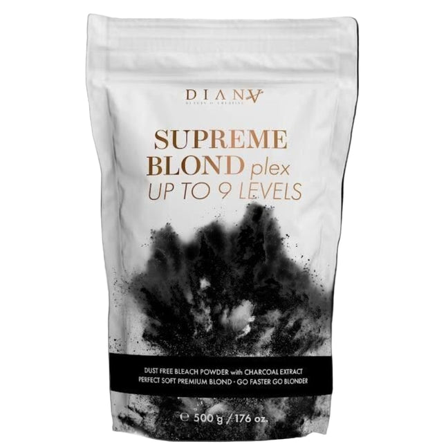 SUPREME Dust-Free Bamboo Charcoal Bleach 500g – Plex System up to 9 shades