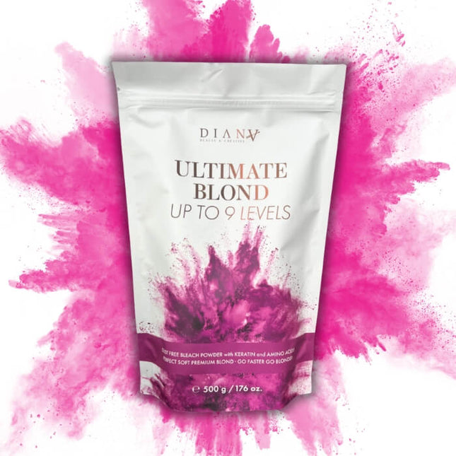 ULTIMATE Dust-Free Bleaching Powder with Plex System – Up to 9 shades of lightening (500g)