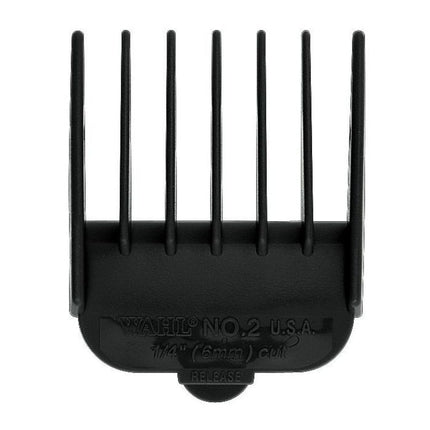 Wahl Attachment Comb No. 2 Plastic Black 6mm