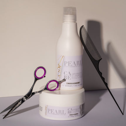 Pearl Botox Home Care Set – Shampoo + Hair Mask 300 g – with coconut oil &amp; panthenol