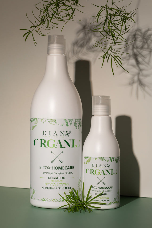 Organic Hair Botox Home Care Shampoo – Natural thermal shampoo for long-lasting smoothness – 300ml