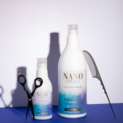 NanoBlue Home Care Shampoo 300 ml – with violet pigment &amp; moisturizing formula