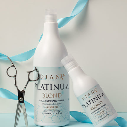 Platinum Hair Botox Home Care Shampoo – Hydrating shampoo with purple pigment for cool blonde hair – 300ml