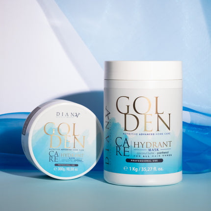 Golden Blue Protein Home Care Mask – Restorative mask with violet pigment for blond hair – 1000 g