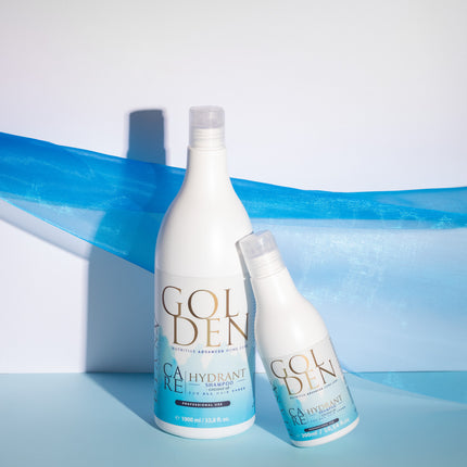 Golden Blue Protein Home Care Shampoo – Moisturizing shampoo with violet pigment for blond hair – 1000 ml