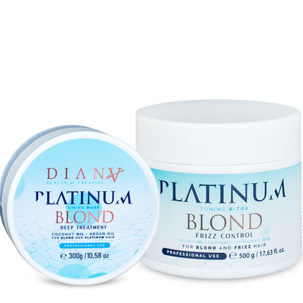 Platinum Hair Botox treatment for blond hair set 500ml + 300ml