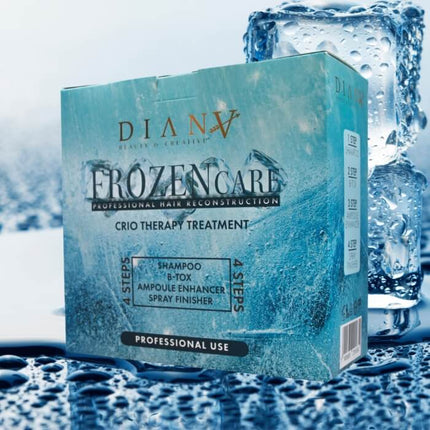 Frozen Hair Cryotherapy Set: 5 x 10 ml ampoules, 500 ml pre-treatment shampoo, 500 ml Botox and 300 ml sealant spray (Kopia)