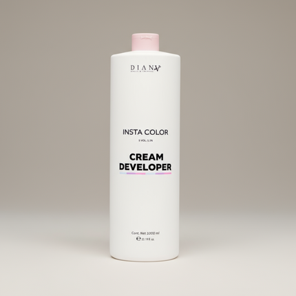 Insta Color Cream Developer 1.5% 1000 ml – Professional oxidizer for toners