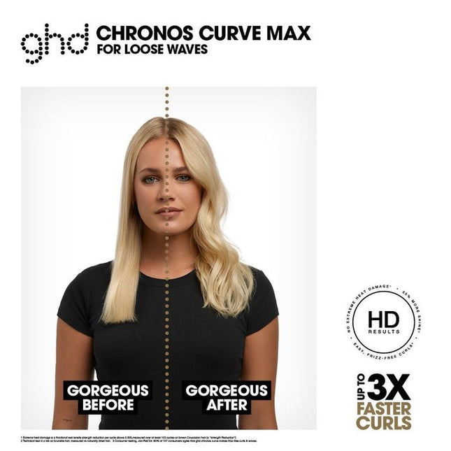 ghd Chronos Curve Max Wall Black
