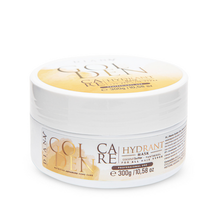 Golden Botox Home Care Hair Mask 300 g – with coconut oil, panthenol &amp; vitamin B2