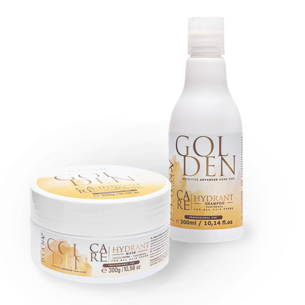 Golden Botox Home Care Set – Shampoo + Hair Mask 300 ml