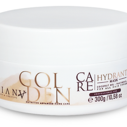 Golden Botox Home Care Hair Mask 300 g – with coconut oil, panthenol &amp; vitamin B2
