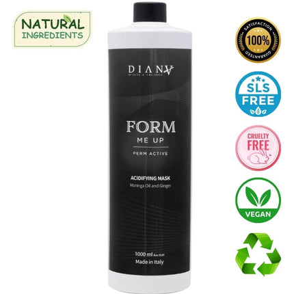 FORM ME UP Perm Active Acidifying Hair Mask 1000ml – with moringa oil and ginger
