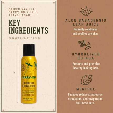 Künstlicher Reiseschaum, 100 ml