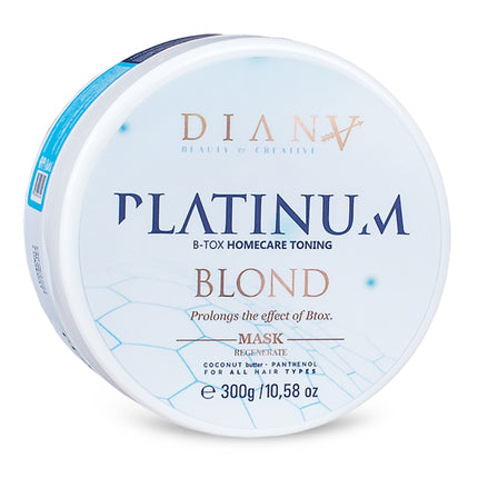 Platinum Botox Home Care Mask – Hydrating mask with violet pigment for blond hair – 300g