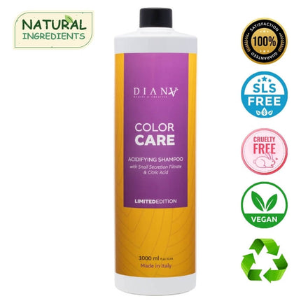 Color Care Shampoo 1000 ml – with snail secretion filtrate and citric acid – Limited Edition