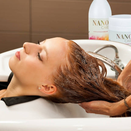 NanoGold Home Care Shampoo 300 ml – with hyaluronic acid and organic formula